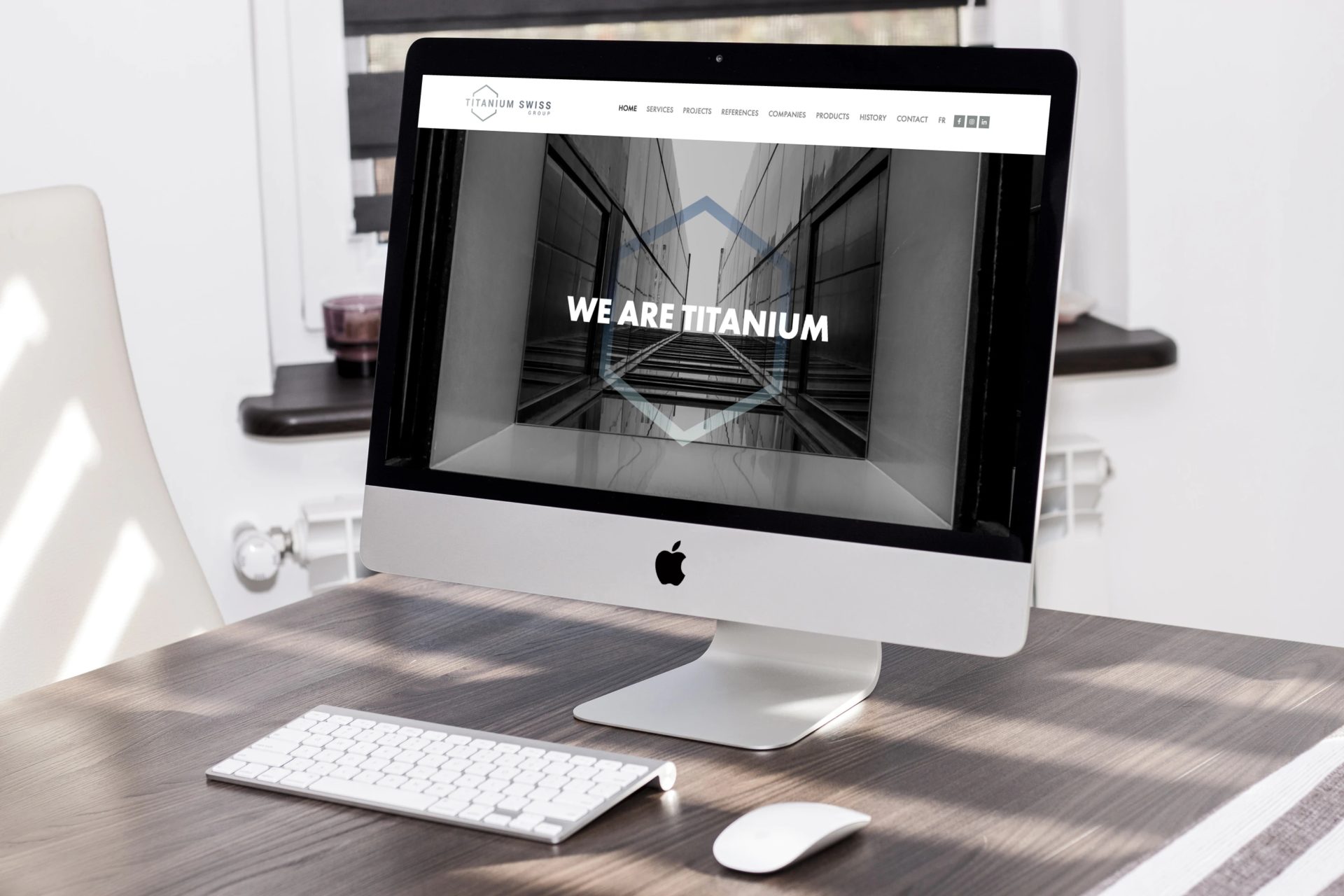 TITANIUM SWISS GROUP LAUNCHES ITS NEW WEBSITE CREATED AND DESIGNED BY RELEVANCE